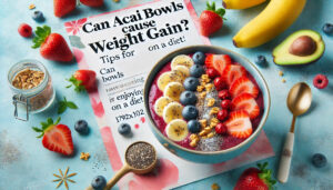 アサイーボウルで太るって本当?ダイエット中も楽しめる食べ方と工夫