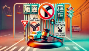 右折禁止違反で失うものは？点数と罰金の完全ガイド