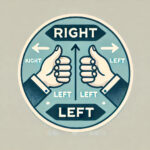 右と左を英語で簡単に覚える方法 – 覚え方のコツと練習法