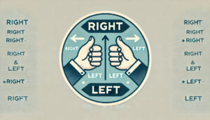 右と左を英語で簡単に覚える方法 – 覚え方のコツと練習法