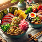 インスタ映えする「まぜそば」と「油そば」のトッピングアートアイデア