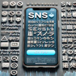 SNSでの文字化けメッセージ、その原因と回避策